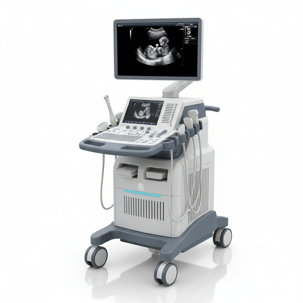 Portable ultrasound system with advanced imaging capabilities